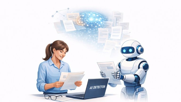 Иллюстрация к новости „Как большие языковые модели входят в практику научного письма“