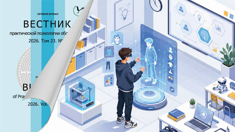 Figure for the news „On the development of the system of psychological and pedagogical assistance in general and secondary vocational education in the "Bulletin of Practical Psychology of Education" journal“