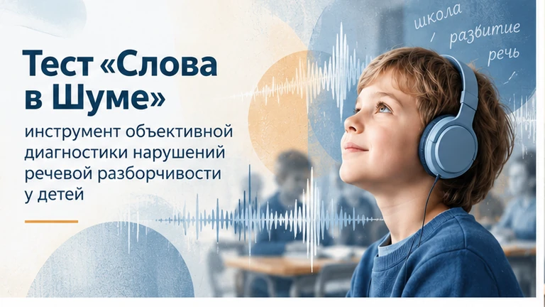 Иллюстрация к новости „Как дети слышат речь в шуме: исследователи МГППУ представили новый диагностический тест“