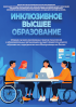 Обложка издания «Инклюзивное высшее образование: сборник лучших инклюзивных практик (технологий) в образовательных организациях высшего (педагогического) образования, подведомственных Минпросвещения России»