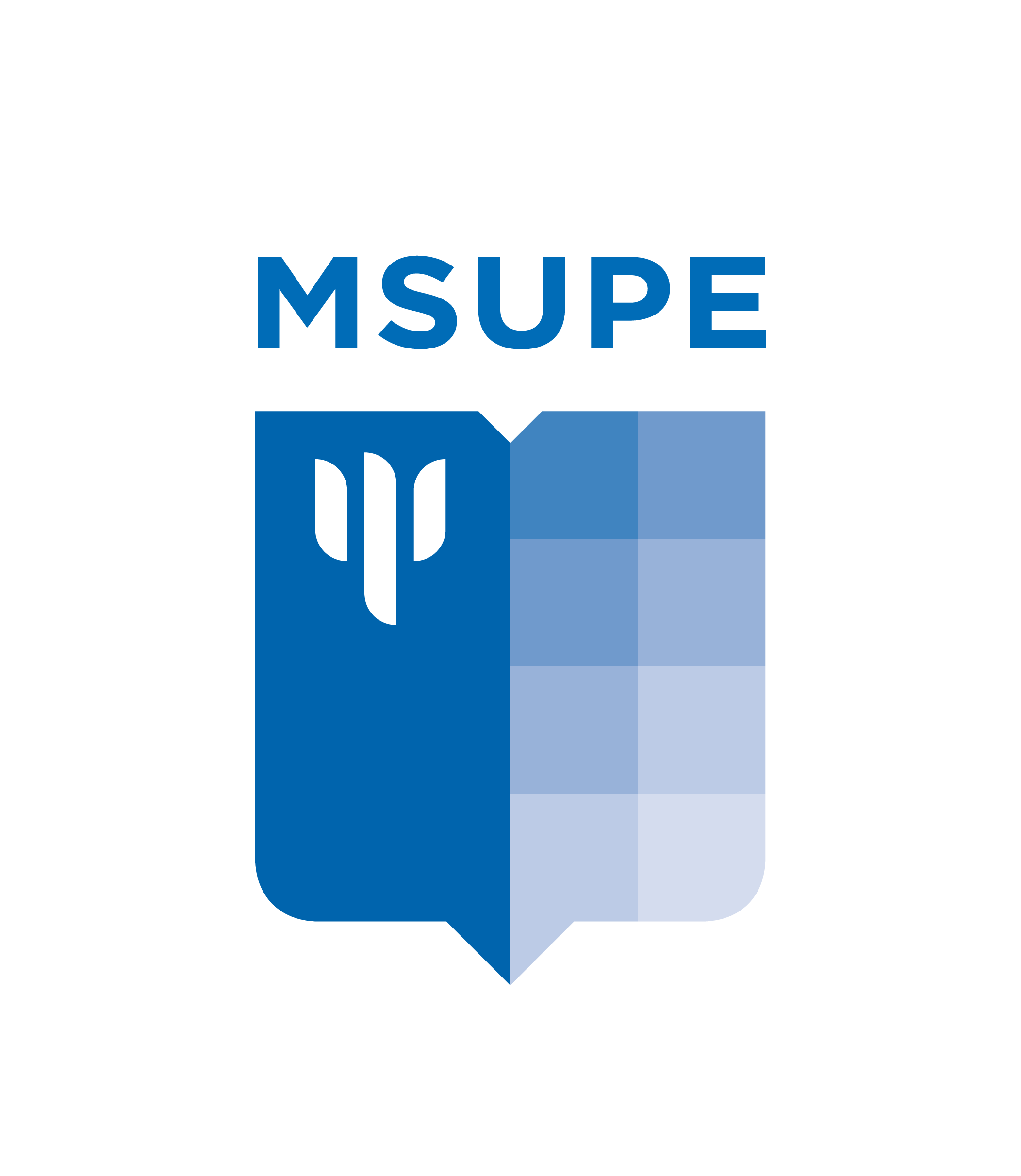 MSUPE logo en